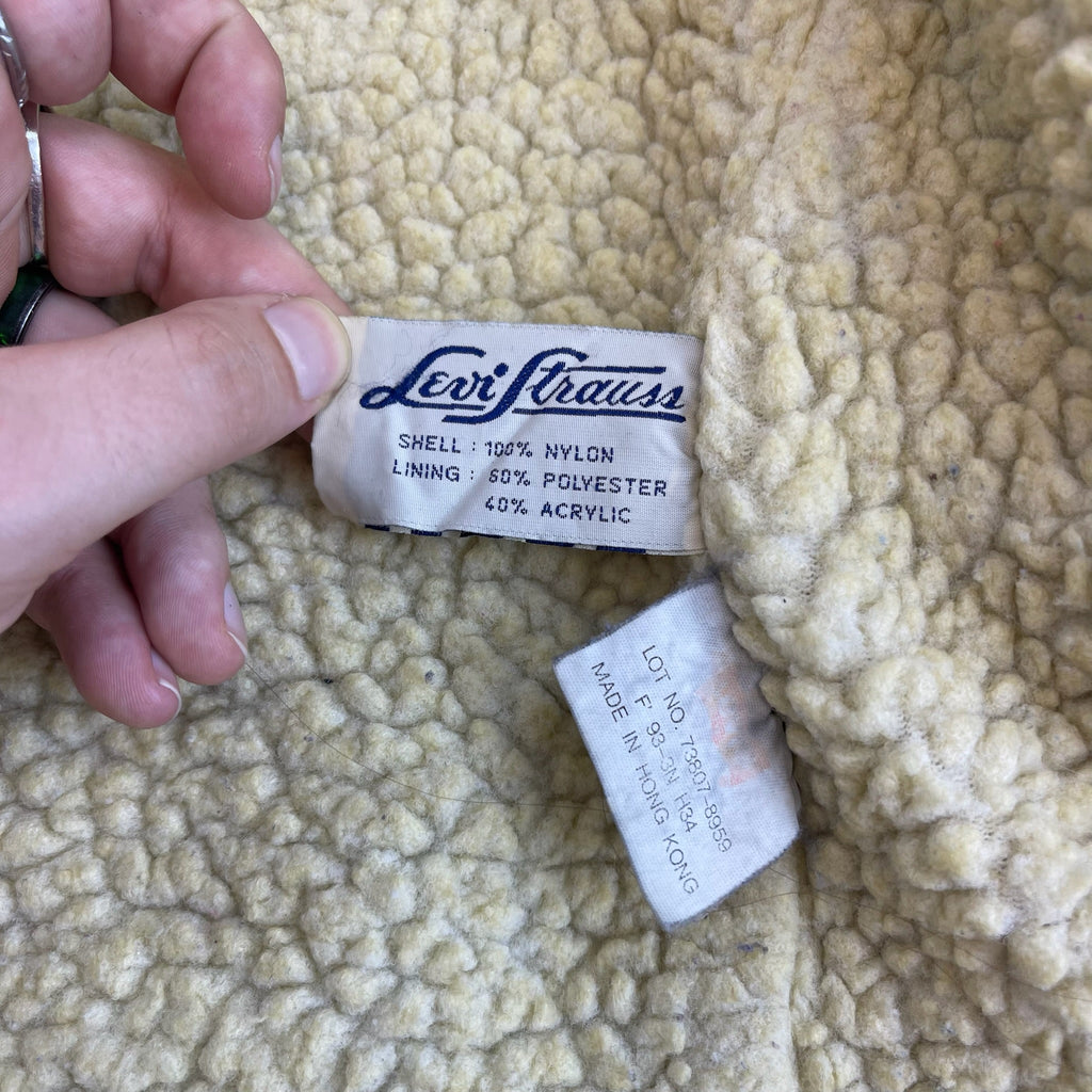 Levi’s 90s Gilet Vest Sherpa Lined Vintage
