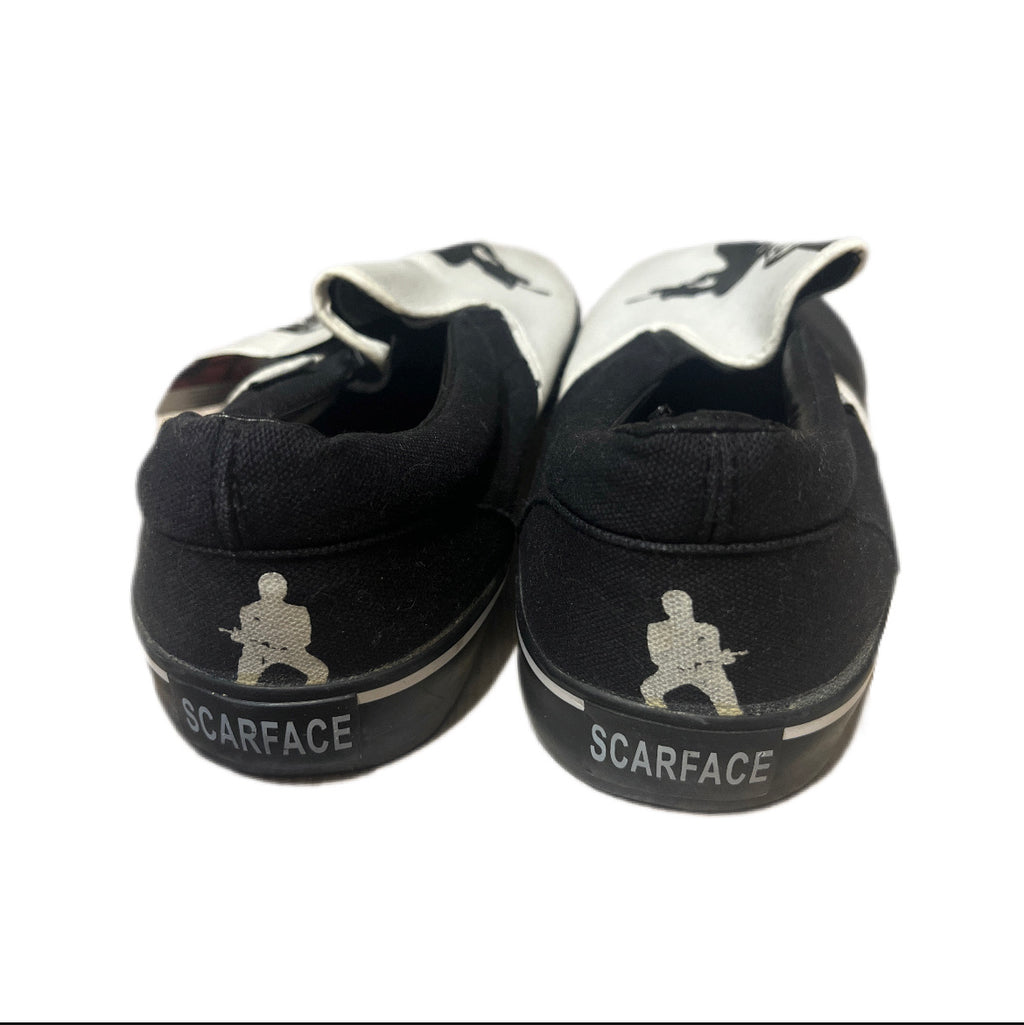 Scarface movie merch Slip-On shoes sneakers trampki tenisówki Człowiek z blizną Al Pacino