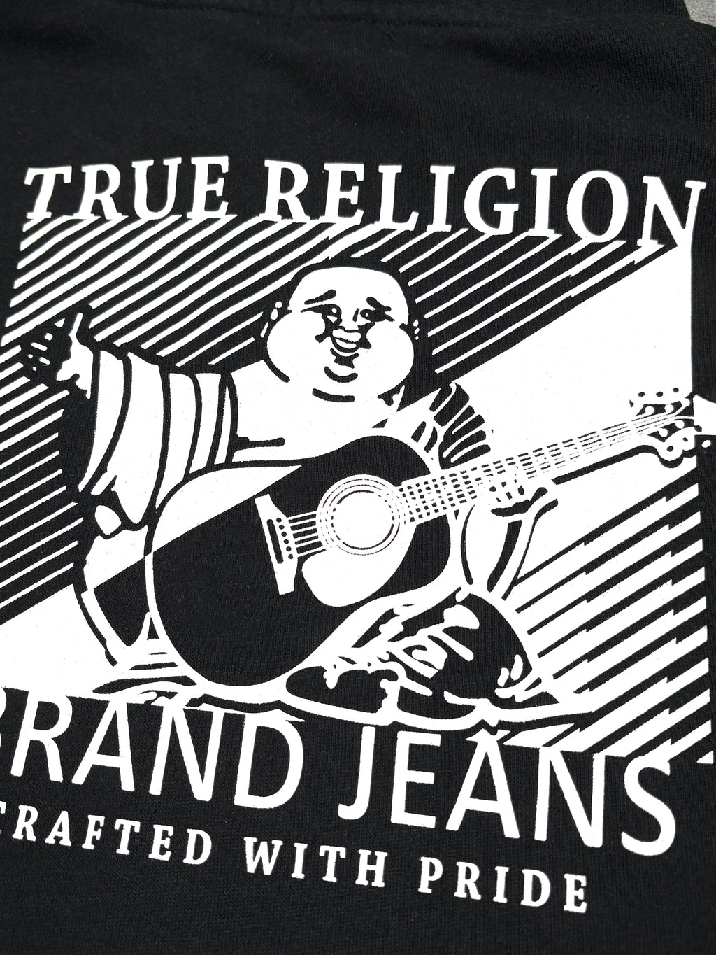 2000S True Religion zip up hoodie bluza z kapturem y2k swag