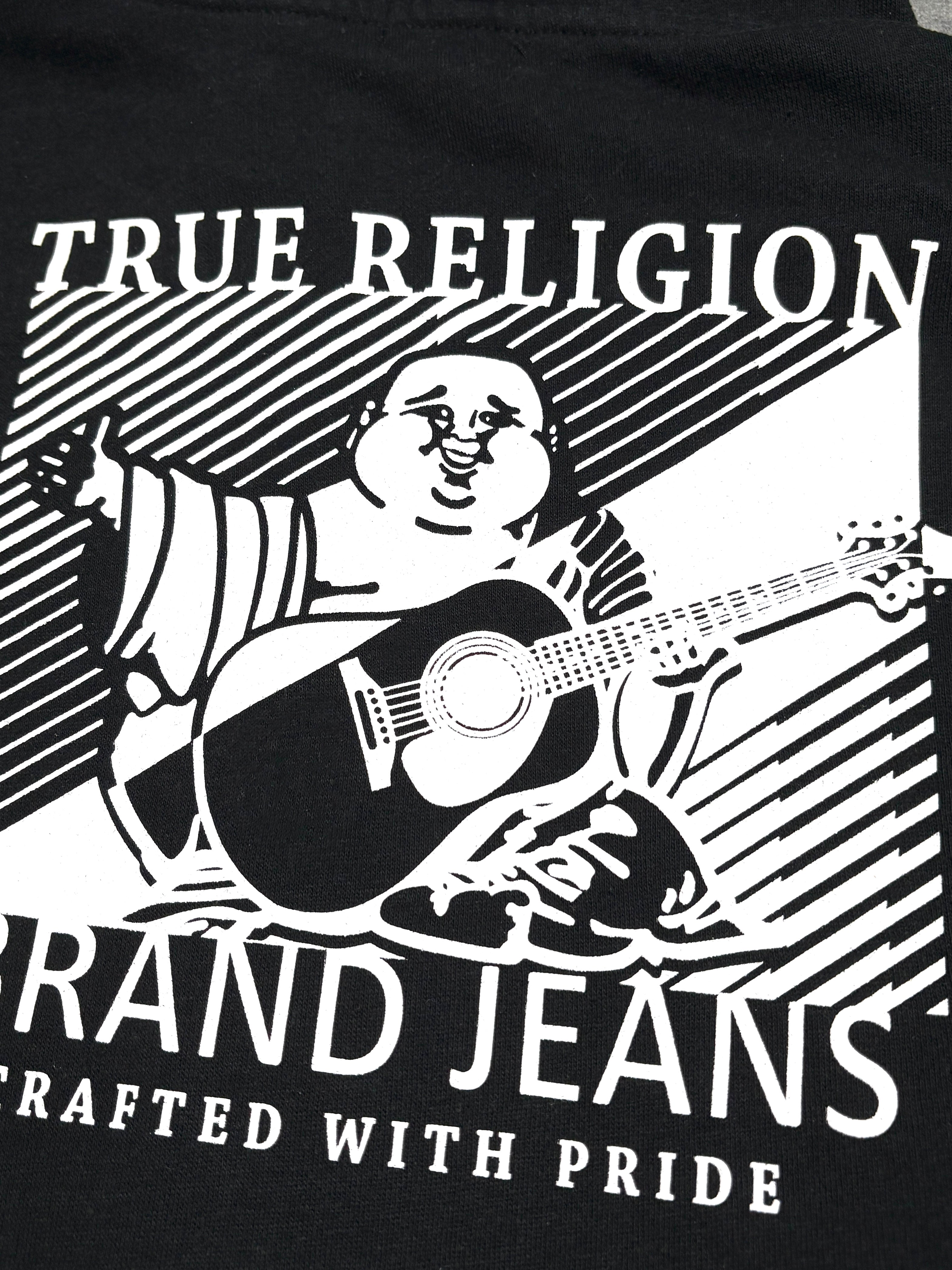 2000S True Religion zip up hoodie bluza z kapturem y2k swag