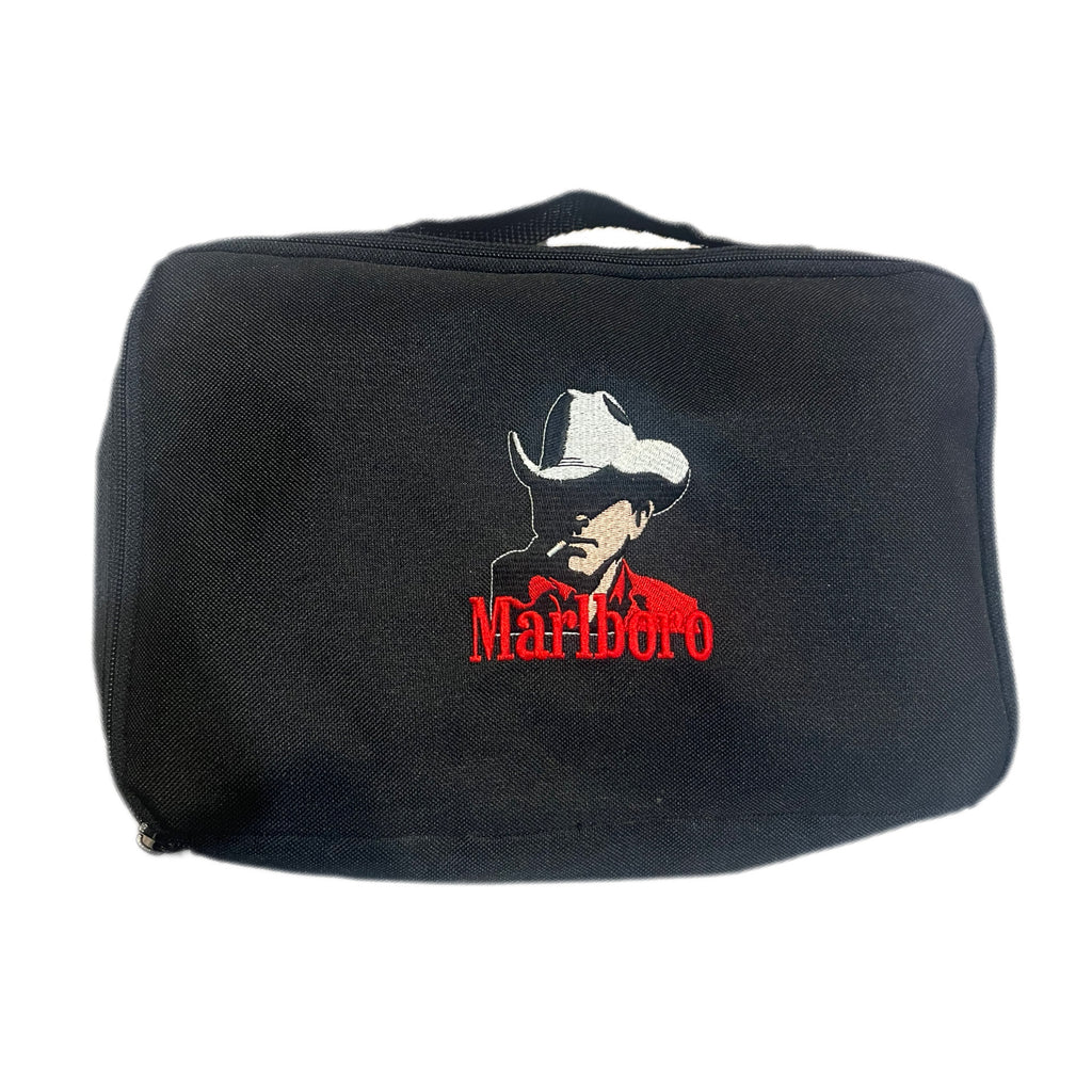 Vintage kosmetyczka Marlboro Cigarettes 1990s style Cowboy Western
