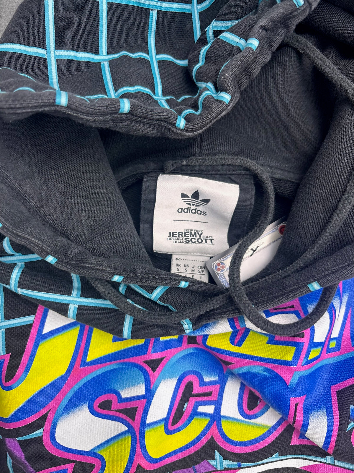 Adidas x Jeremy Scott AOP Racing Hoodie World Champion