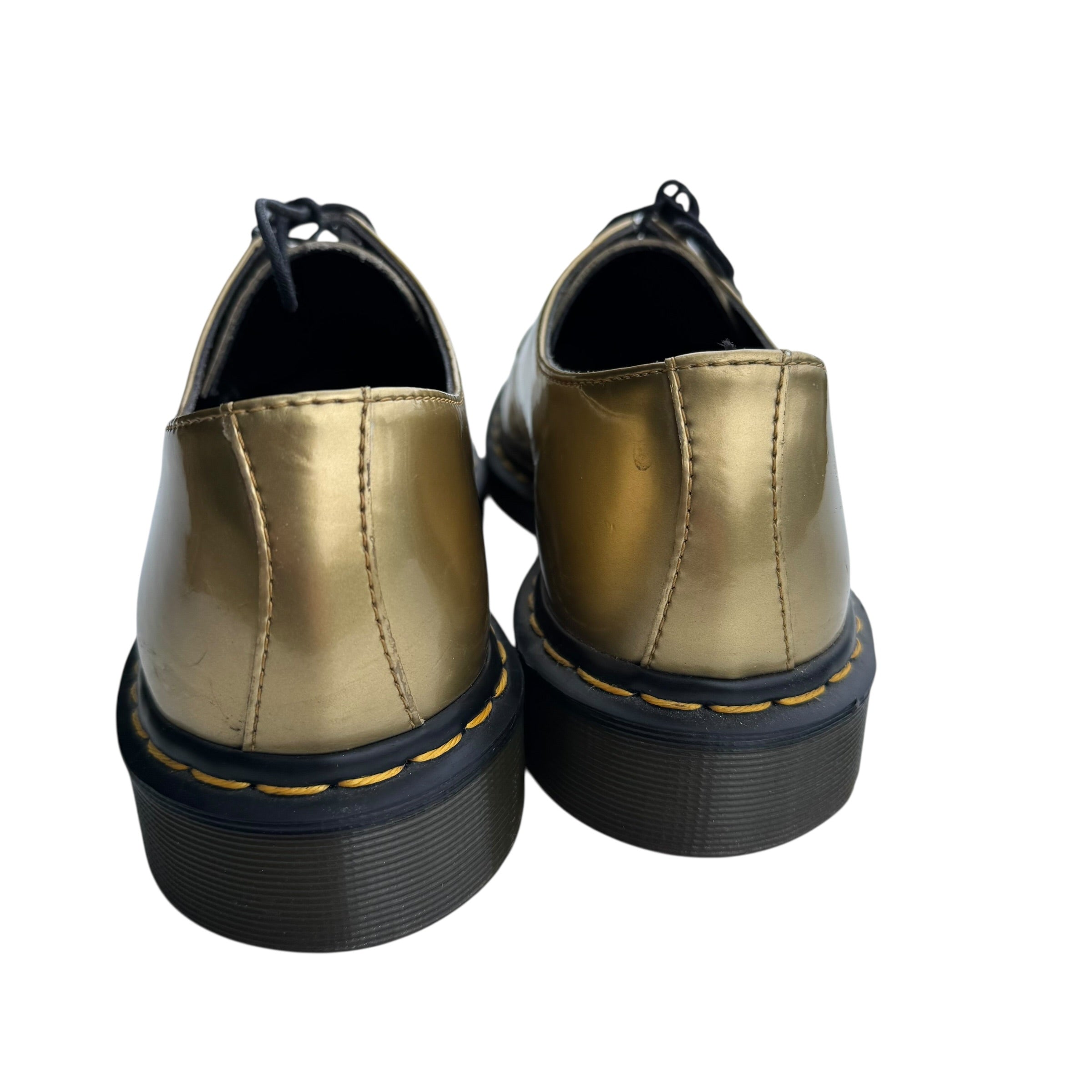 1461 GOLD spectra patent Oxford doc martens dr buty loafersy martensy 42
