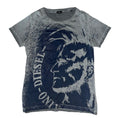 T-shirt Diesel Big Print 2000s Y2K koszulka bawełniana