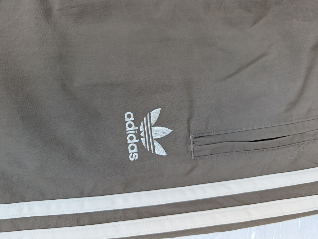 Brązowe Adidas Originals Tracksuit Pants Spodnie Dresowe Joggers Earth Tone