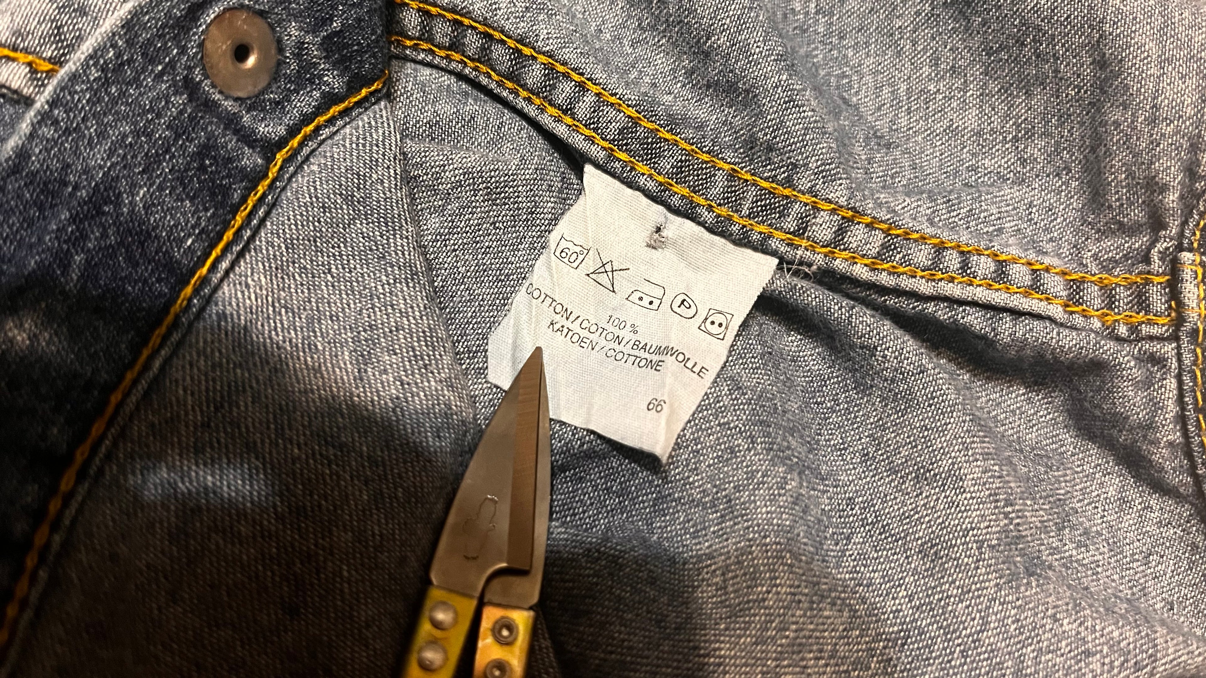 Early 1970s Lee shirt jeansowa koszula Union Made Sanforized True Vintage