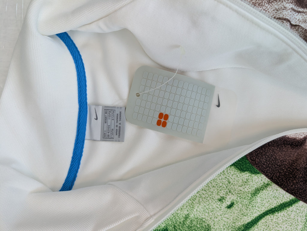 NWT Nike Basketball Koszykarski Tracksuit Jacket 00s David Robinson Bluza rozpinana vintage y2k AOP