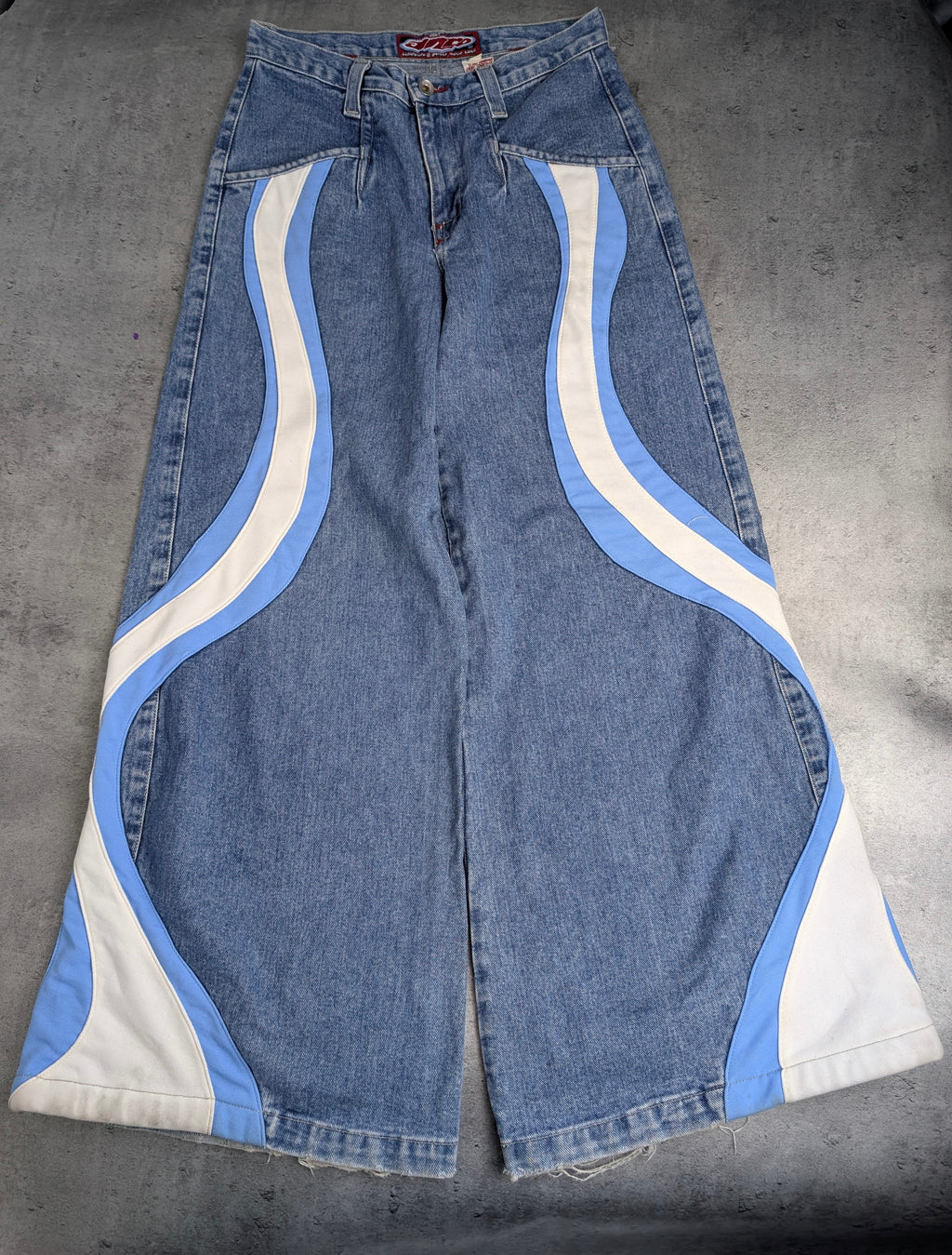 1998 RARE Jnco Hypnotix Girlie Stuff Line Baggy Jeans