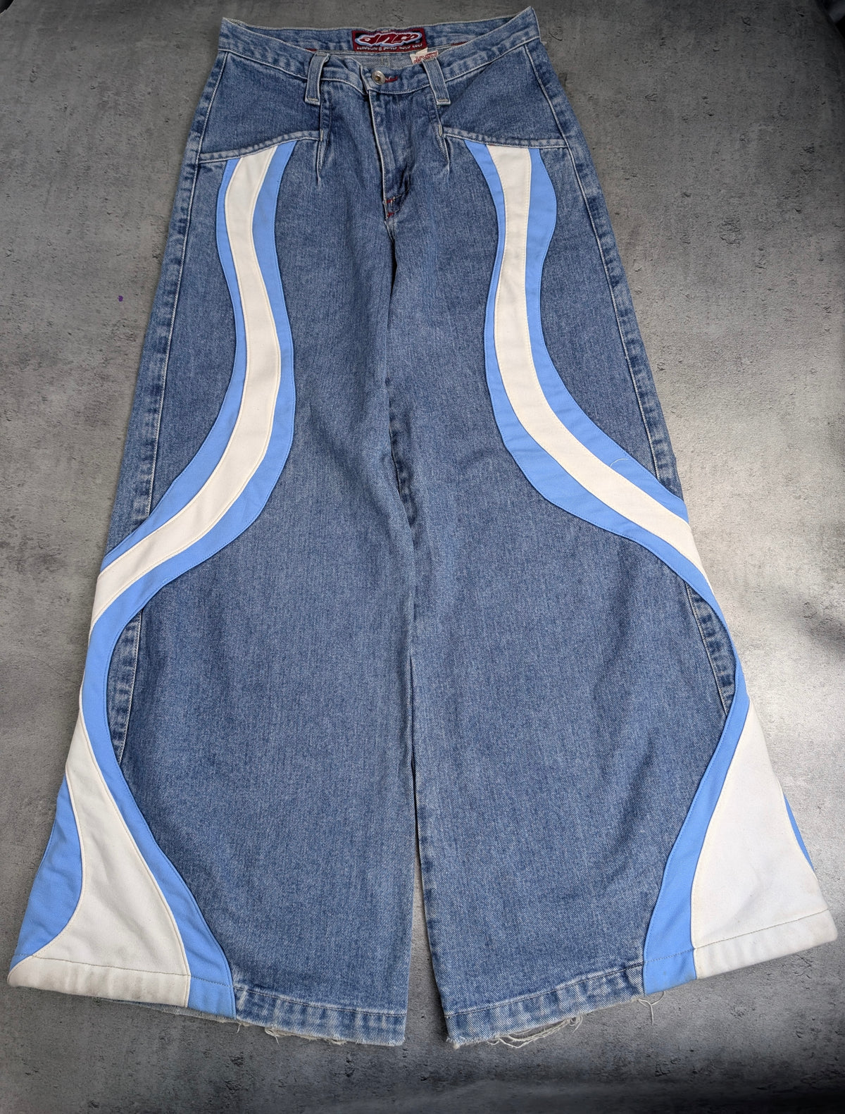 1998 RARE Jnco Hypnotix Girlie Stuff Line Baggy Jeans