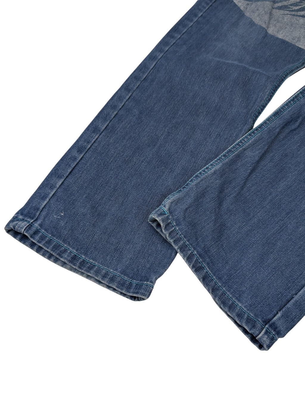 ElPolako El Polako Y2K proste baggy męskie spodnie jeansowe jeansy hiphop skater rap