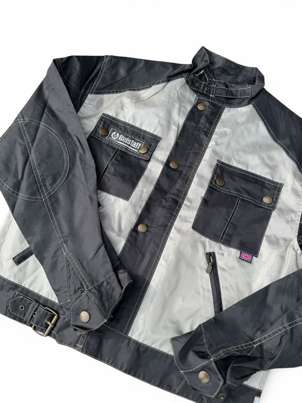 Belstaff Racing Jacket kurtka Biker Military Spring Windbreaker ZIP Up Vintage