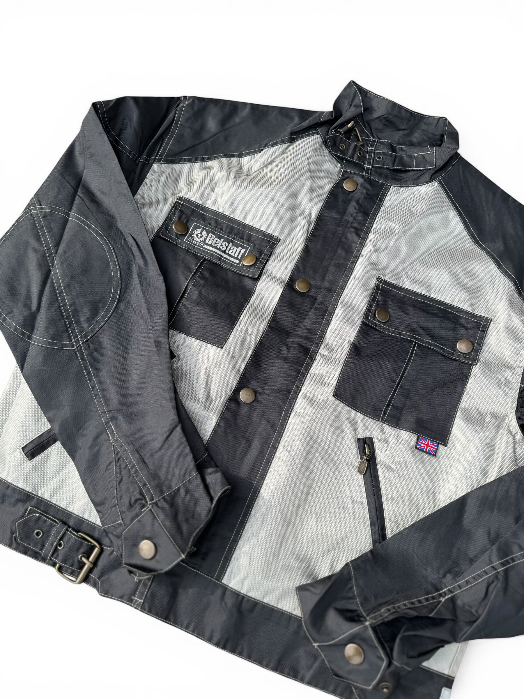 Belstaff Racing Jacket kurtka Biker Military Spring Windbreaker ZIP Up Vintage