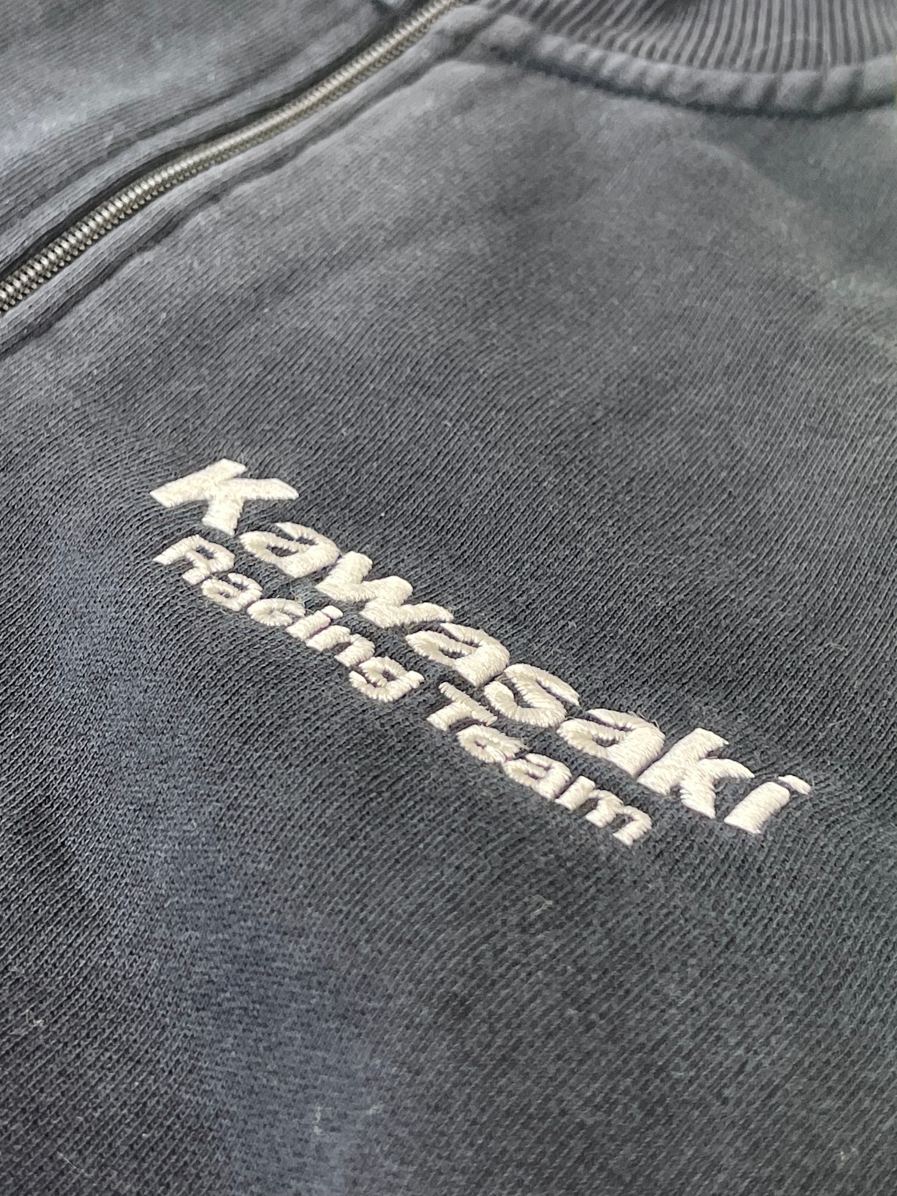 Monster energy x Kawasaki Racing tracksuit jacket bluza rozpinana wyścigowa y2k