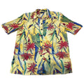 Hawajska koszula kwiecista vintage boho 1990s summer floral shirt flower power hawaii