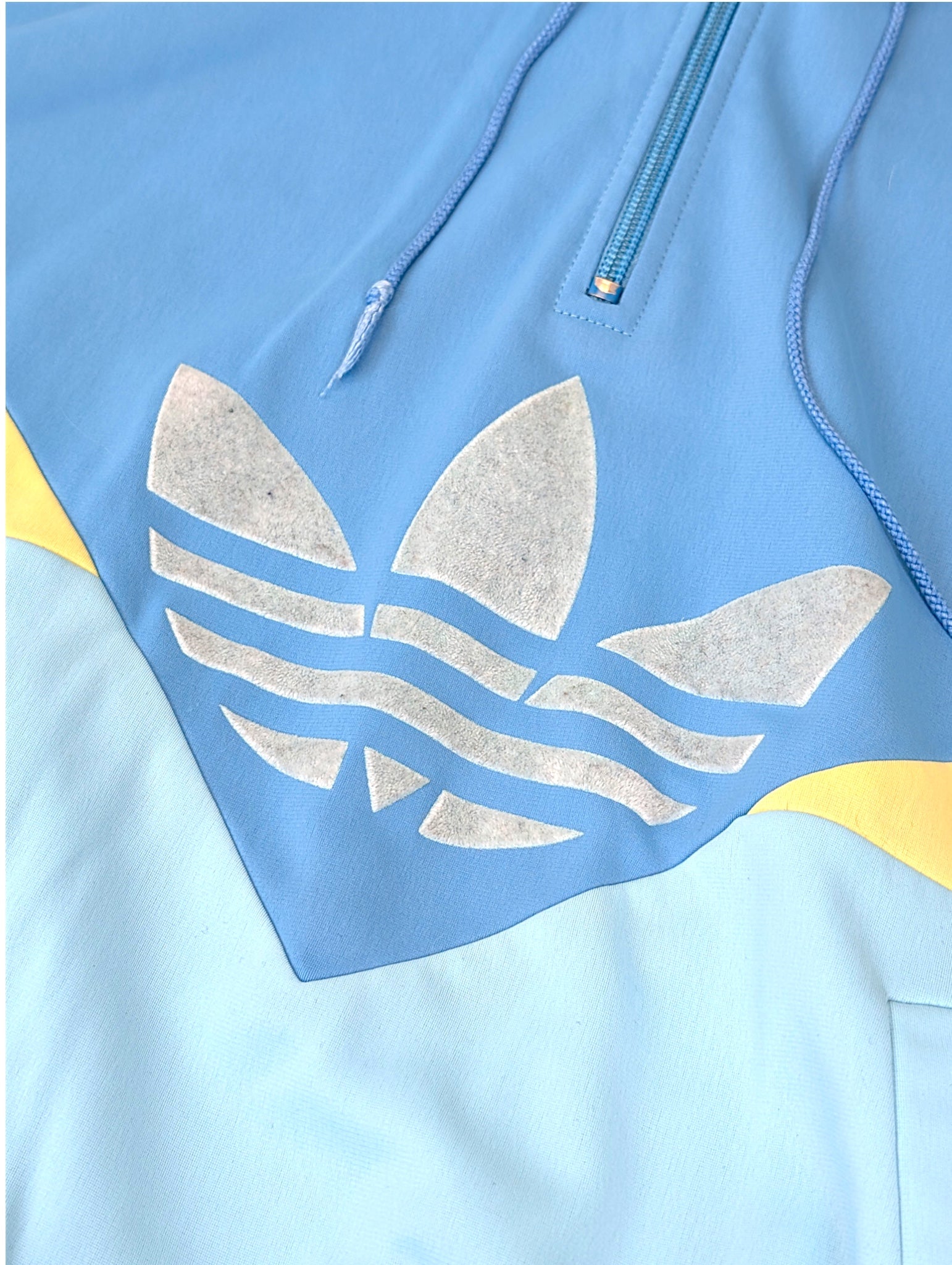 80s Adidas Originals Trefoil Colorado Tracksuit Bluza z kapturem hoodie oldschool