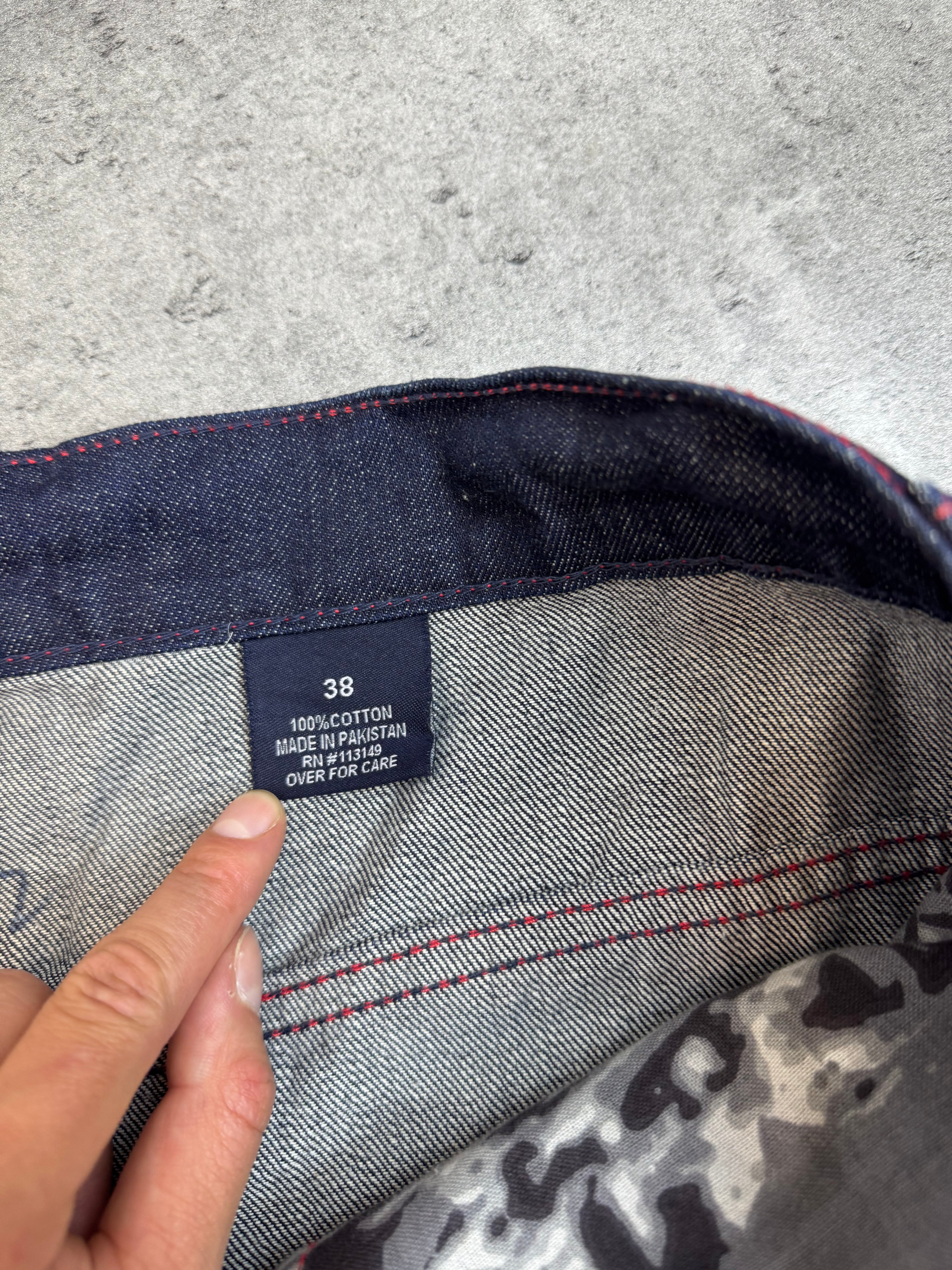 Rocawear vintage y2k baggy jorts szerokie spodenki jeansowe denim