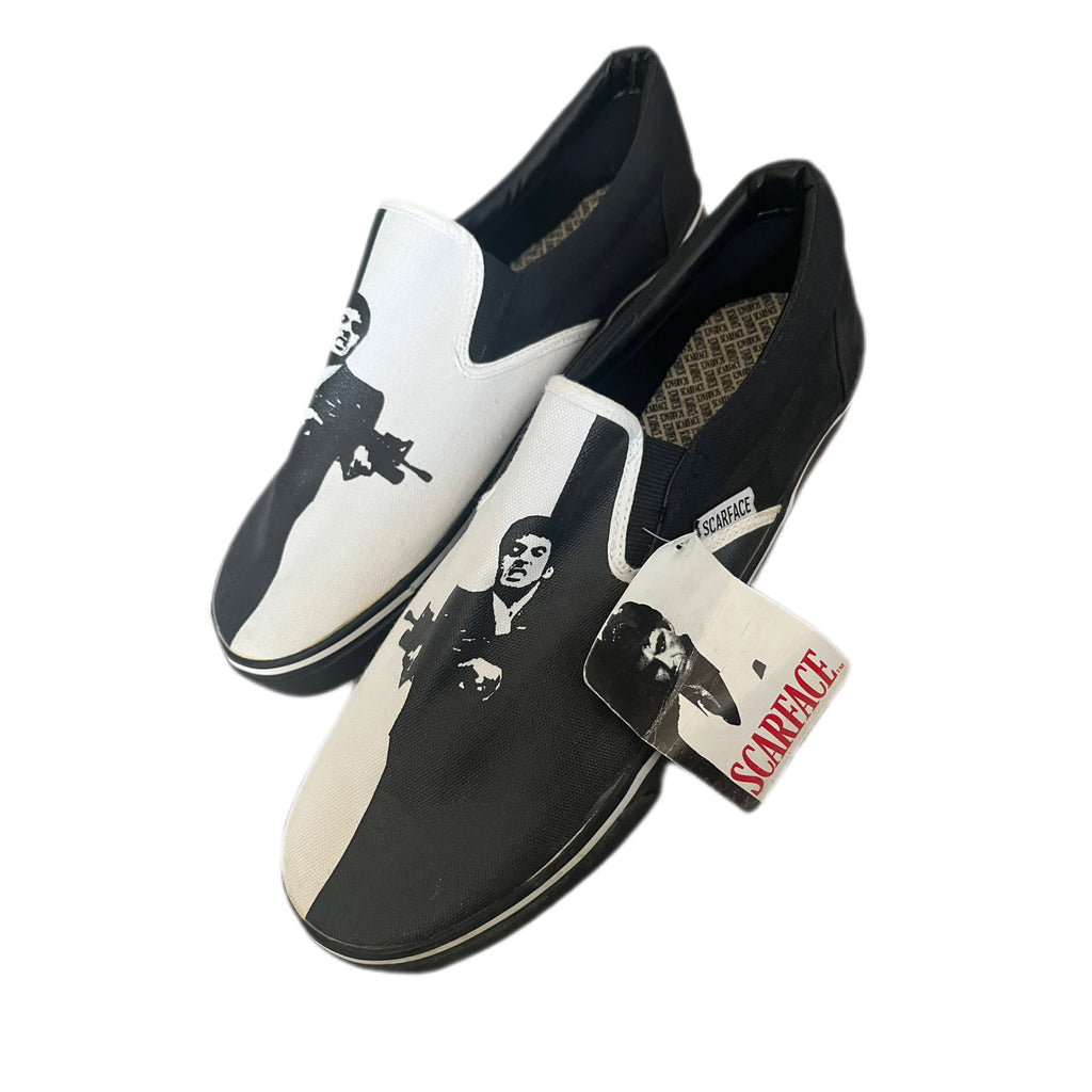 Scarface movie merch Slip-On shoes sneakers trampki tenisówki Człowiek z blizną Al Pacino