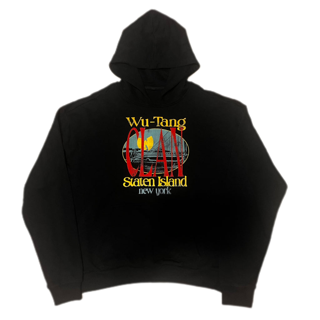 Wu Tang Staten Island New York Hoodie Heavy Oversize bluza z kapturem