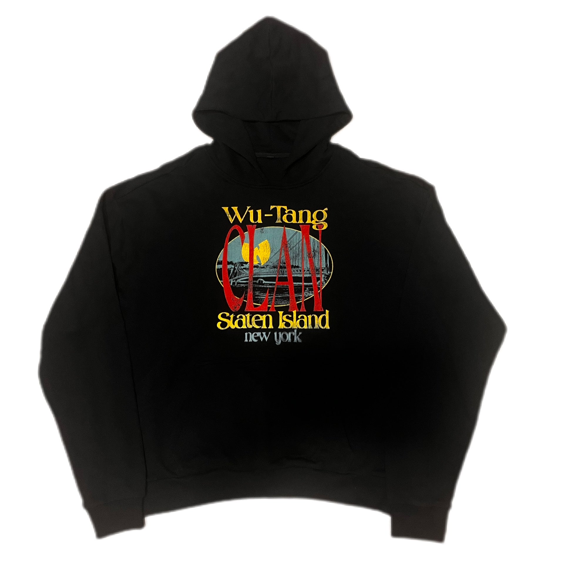Wu Tang Staten Island New York Hoodie Heavy Oversize bluza z kapturem