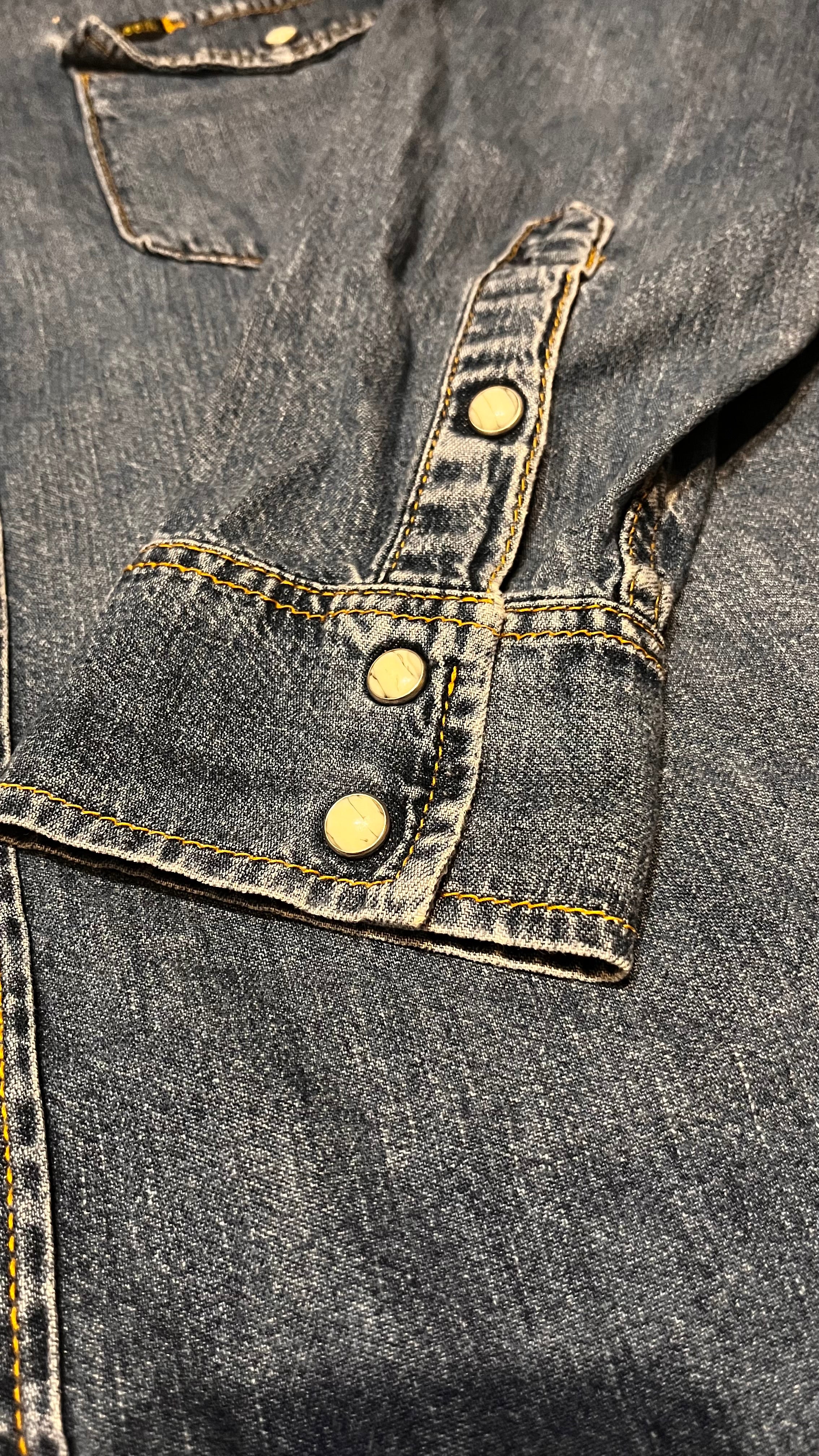 Early 1970s Lee shirt jeansowa koszula Union Made Sanforized True Vintage