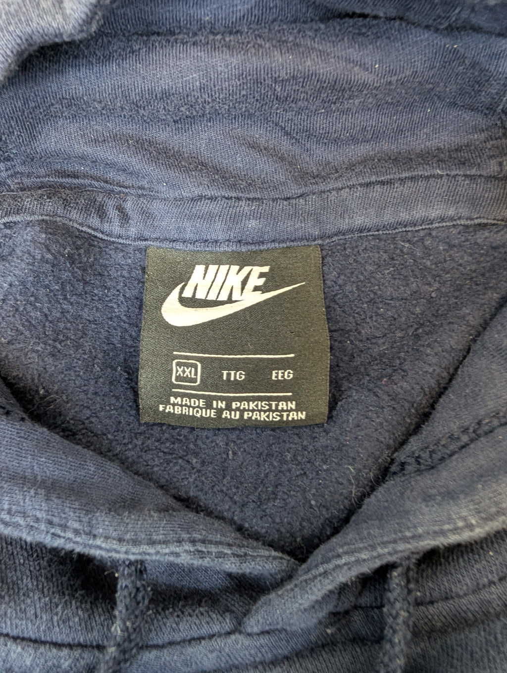 Nike Upcycling Bluza z Kaptutem custom z koca vintage boxy oczy Illuminati