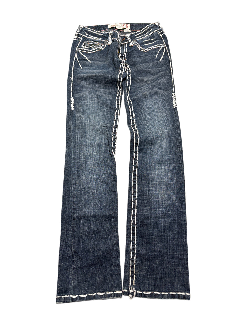 2000s flare blue laguna y2k jeans miss me style