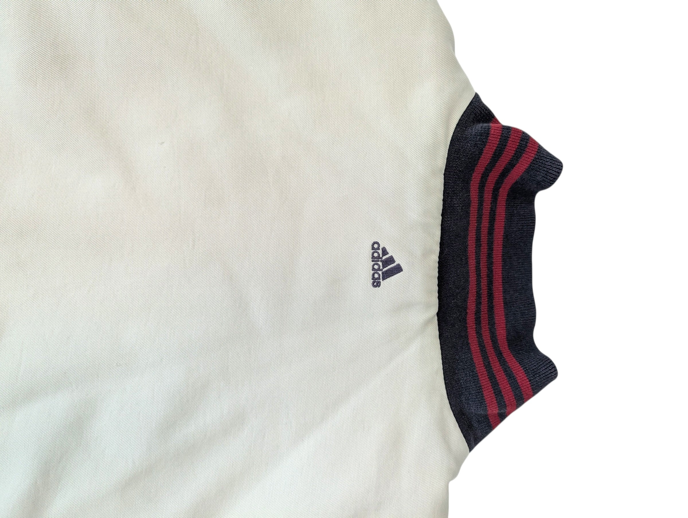 Vintage Oversized adidas 2XL kurtka Bomberka baseball varsity jacket oldschool