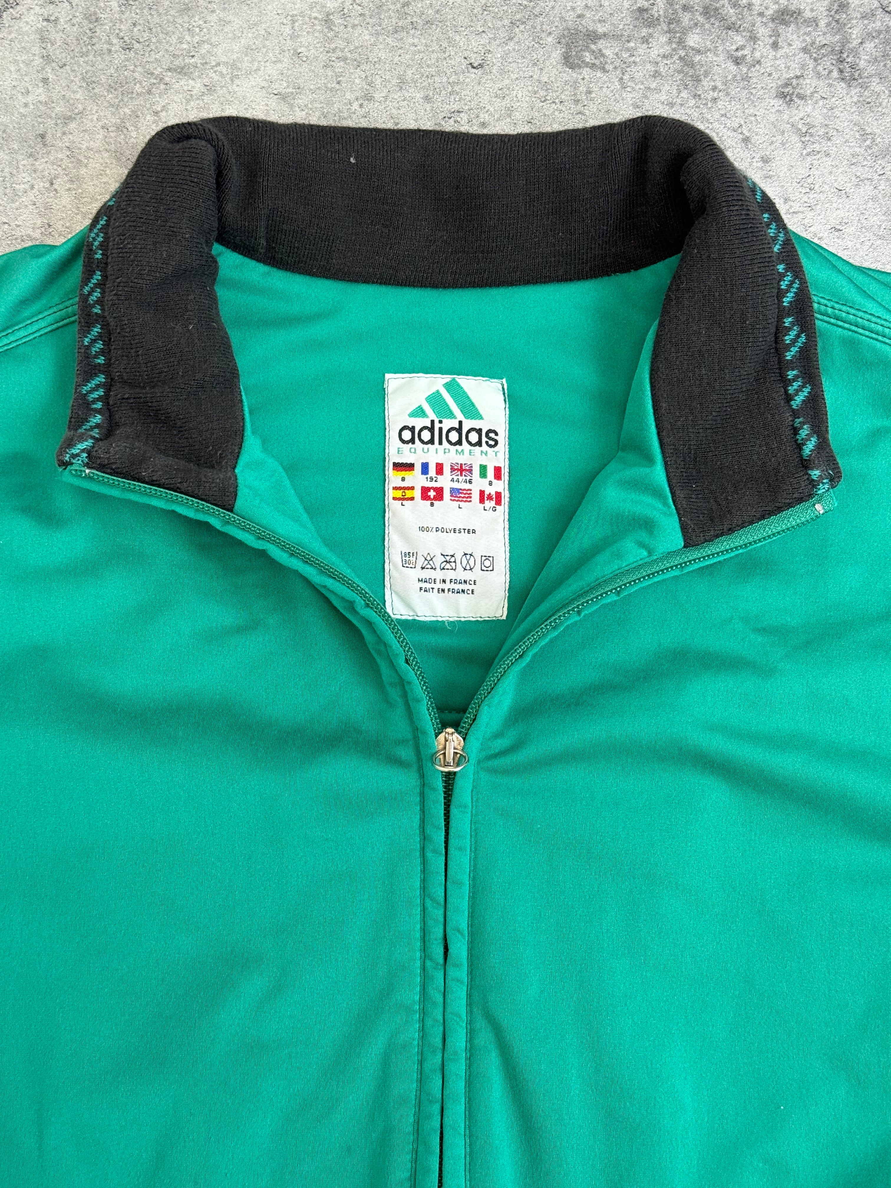 Adidas EQT Equipment Made in France Vintage 90s Tracksuit Jacket Rare Oldschool
