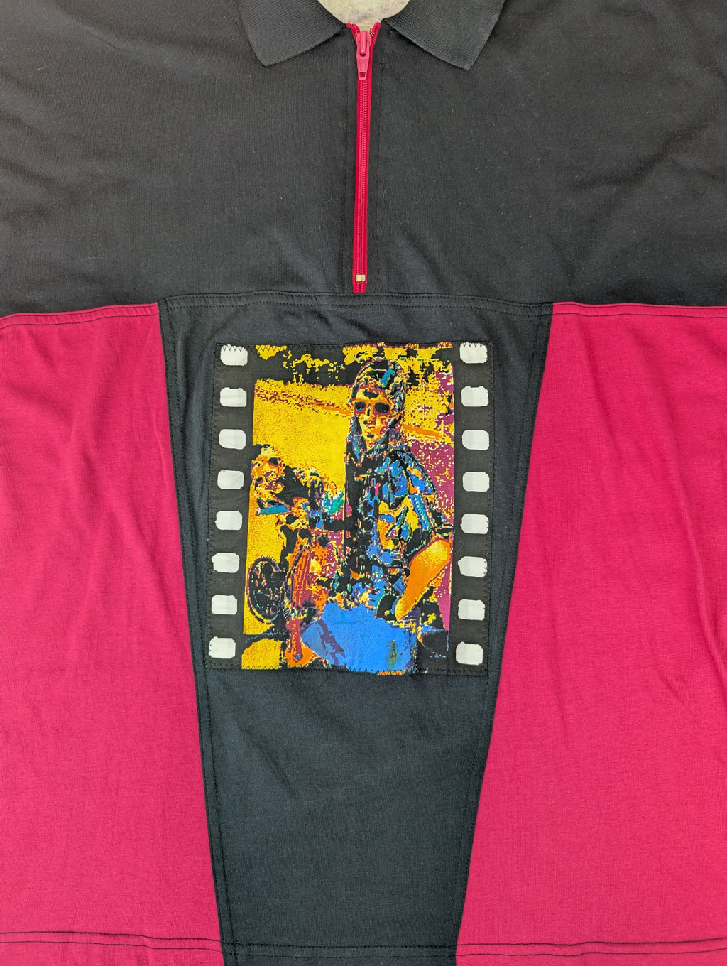 RARE Adidas TakeOff 90s Vintage Pullover Bluza bez kaptura z grafiką video games outdoors