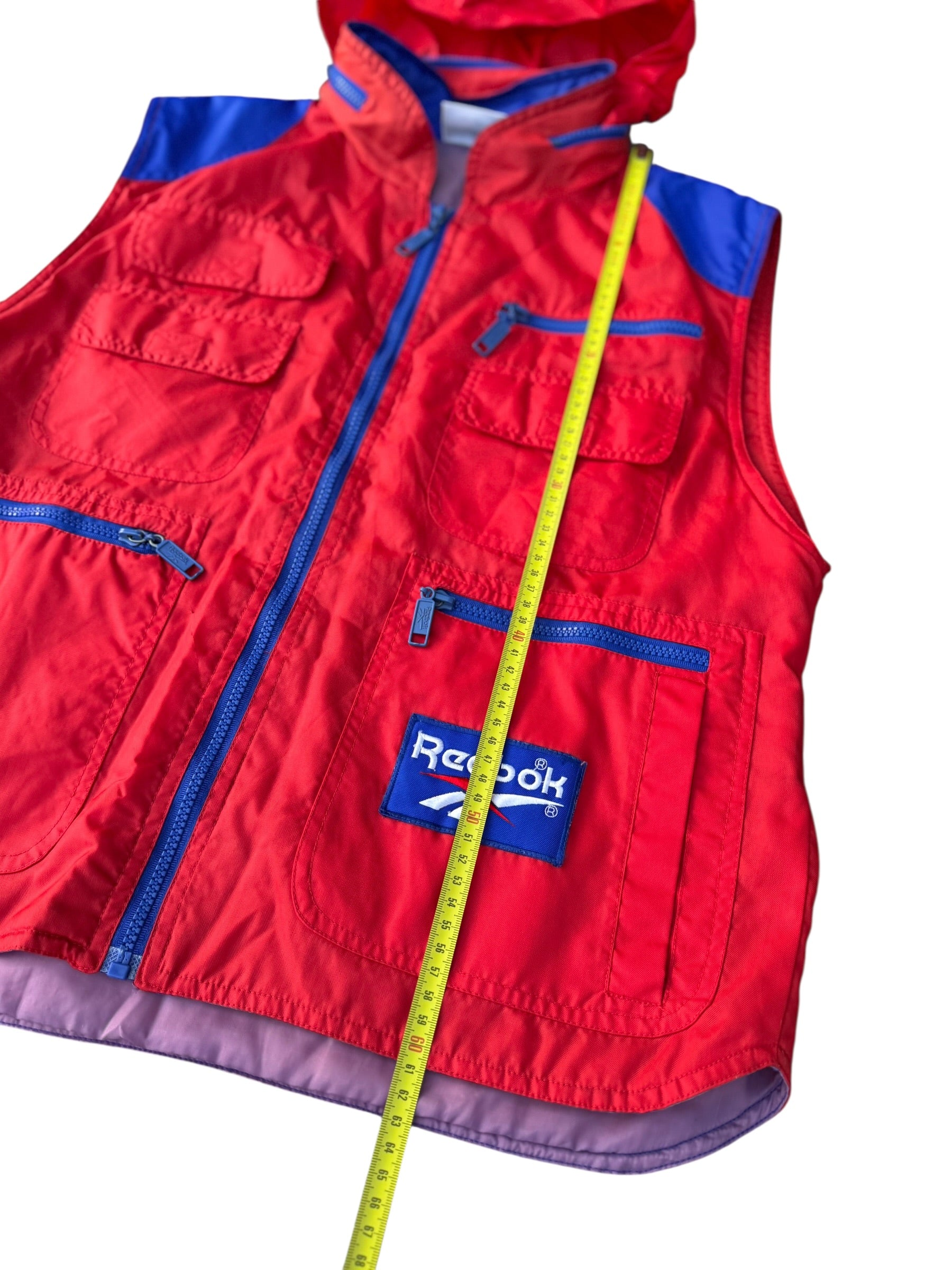 Reebok 90s Winbreaker Running Vest Kurtka Przeciwdeszczowa Kamizelka sportowa