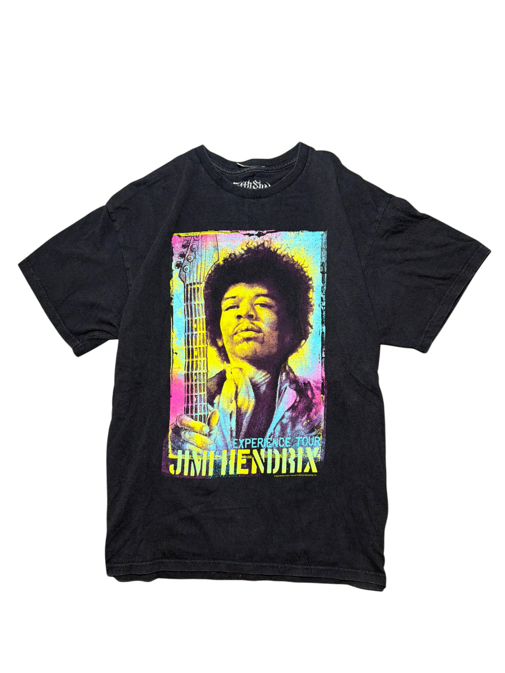 Vintage Jimi Herndrix merch t-shirt fifth sun Karl Ferris Psychedelic Photography Experience Tour