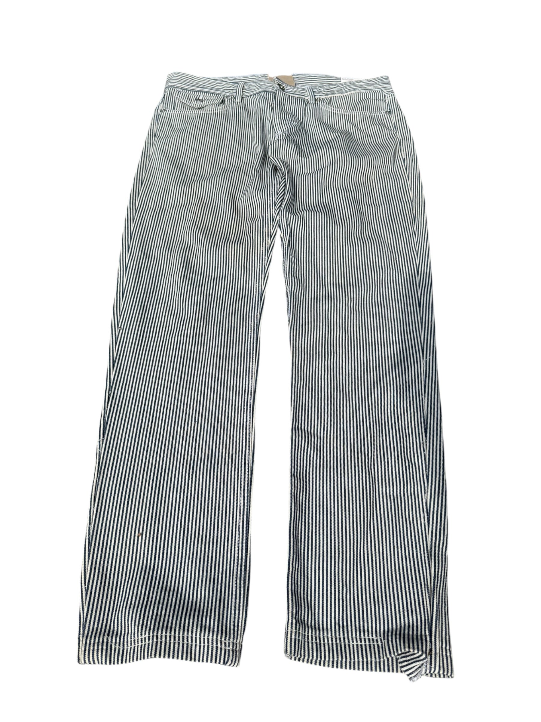 2000s Spodnie Proste Dolce Gabbana HighEnd Designer w paski eleganckie y2k Streetwear