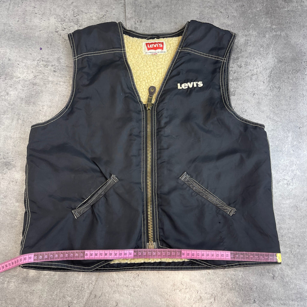 Levi’s 90s Gilet Vest Sherpa Lined Vintage