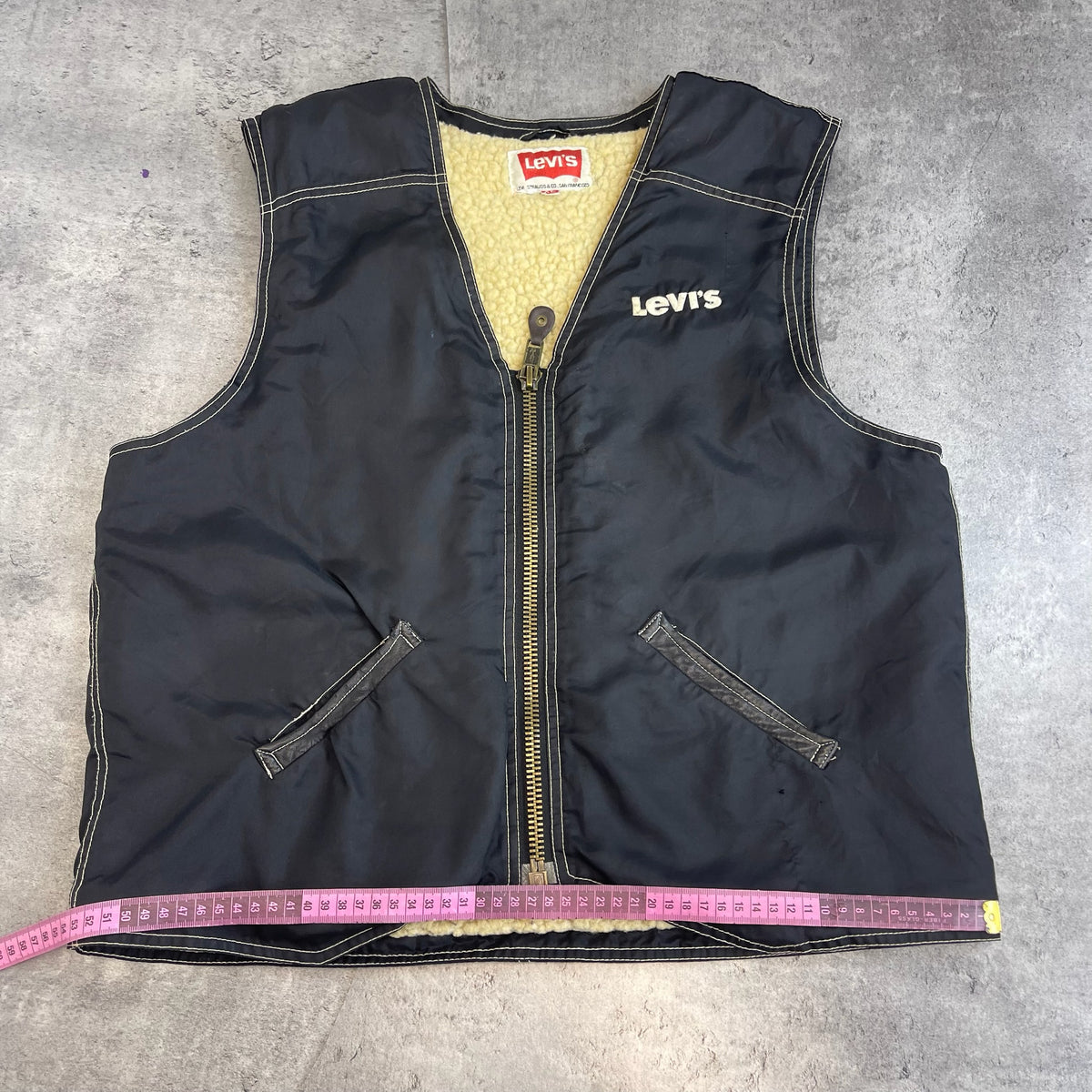 Levi’s 90s Gilet Vest Sherpa Lined Vintage