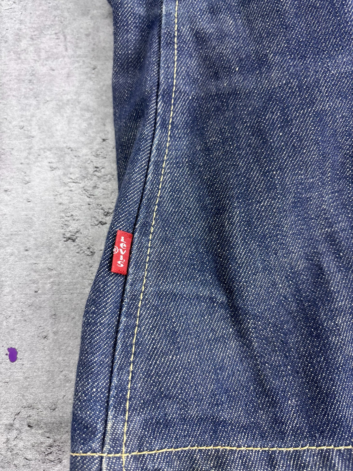Ultra Rare Levi’s Engineered Denim Jean Trench Coach Płaszcz Jeansowy Vintage 2002 y2k