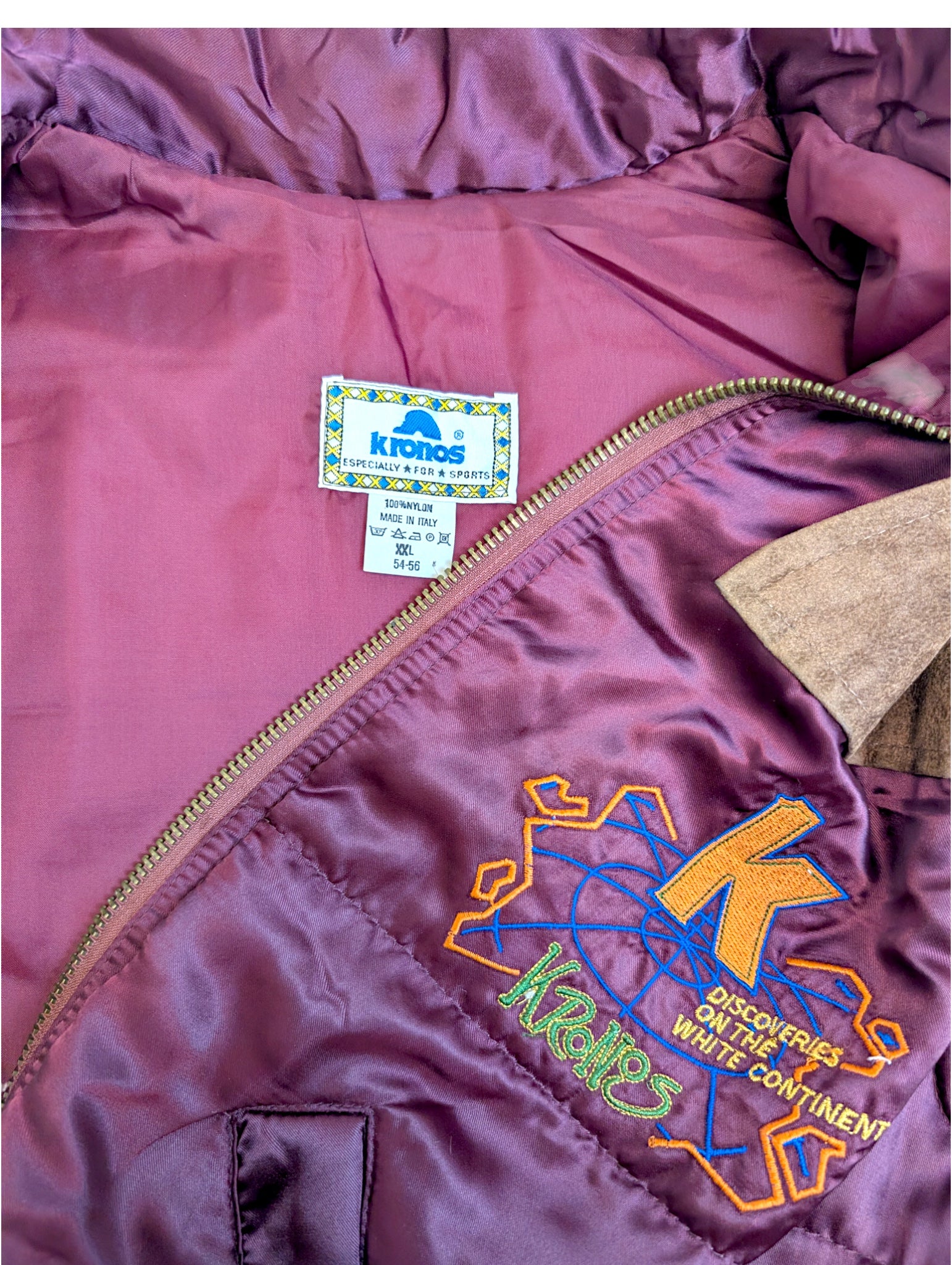 90s Kronos Made in Italy Gorpcore Kamizelka Outdoorowa