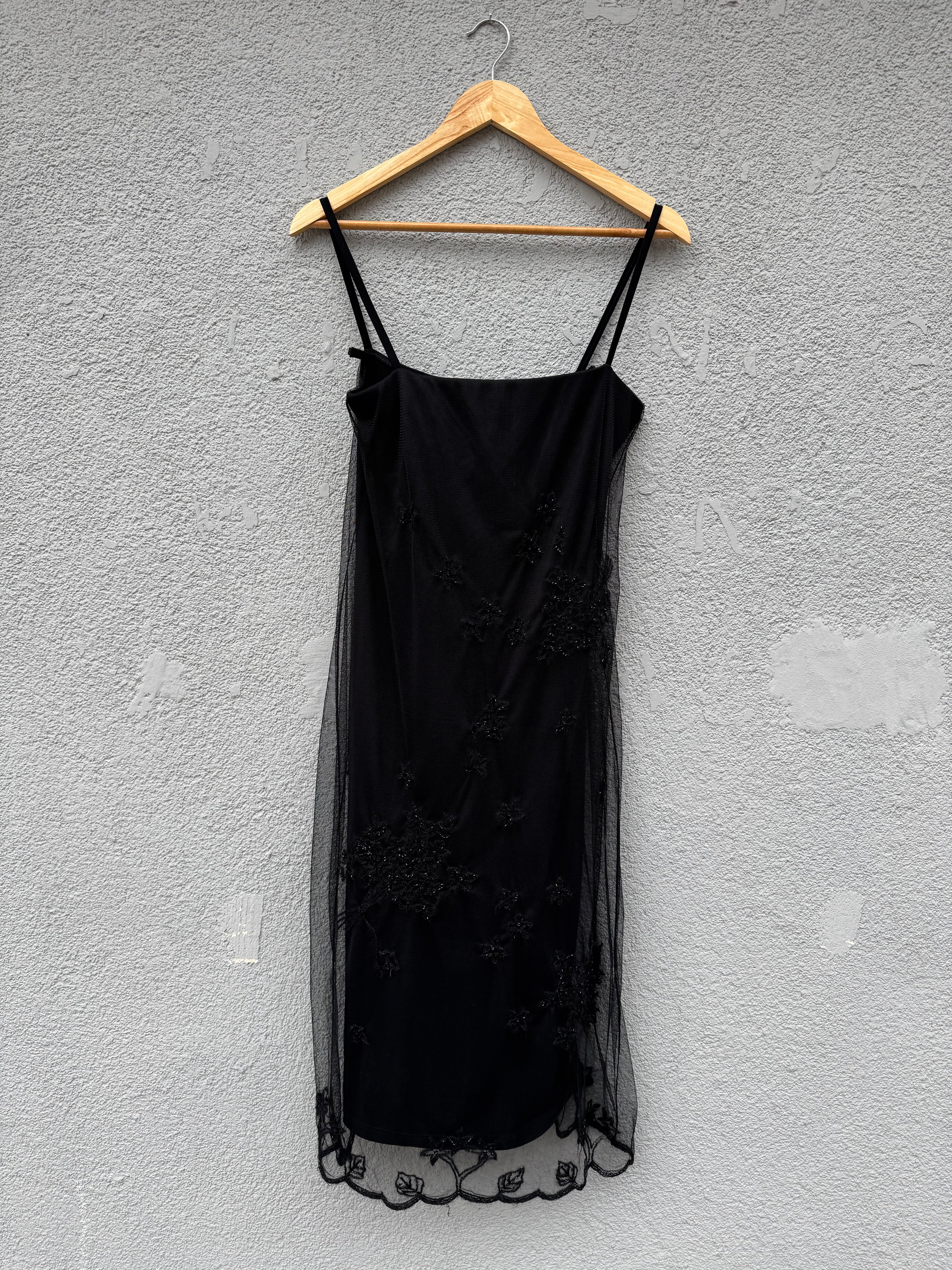 90s Max Mara Embellished Old Money Elegancka wyjściowa party gala Vintage dress