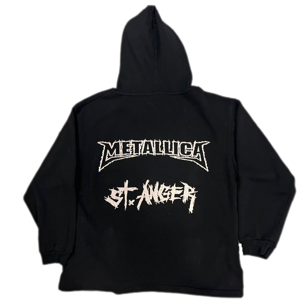 Early 2000s hoodie dwustronne Metallica St.Anger bluza koncertowa z kapturem
