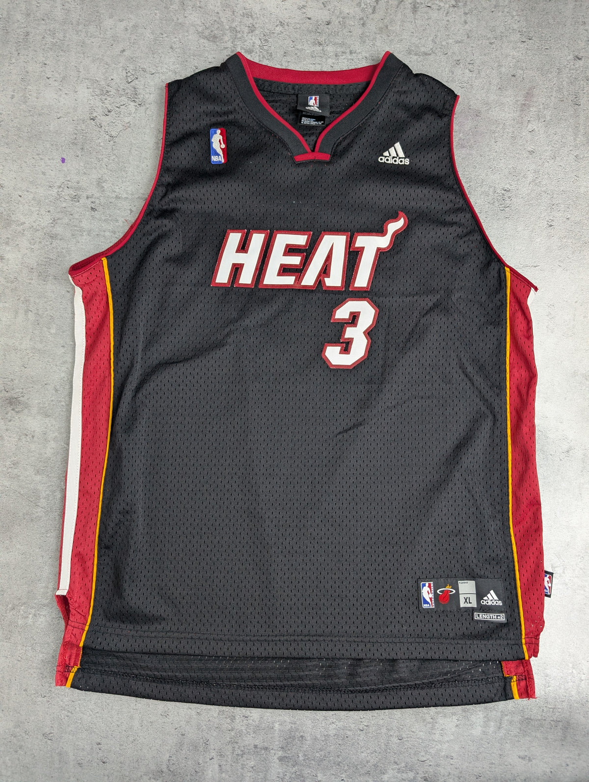 Dwyane Wade Miami Heat Adidas Swingman Basketball Jersey