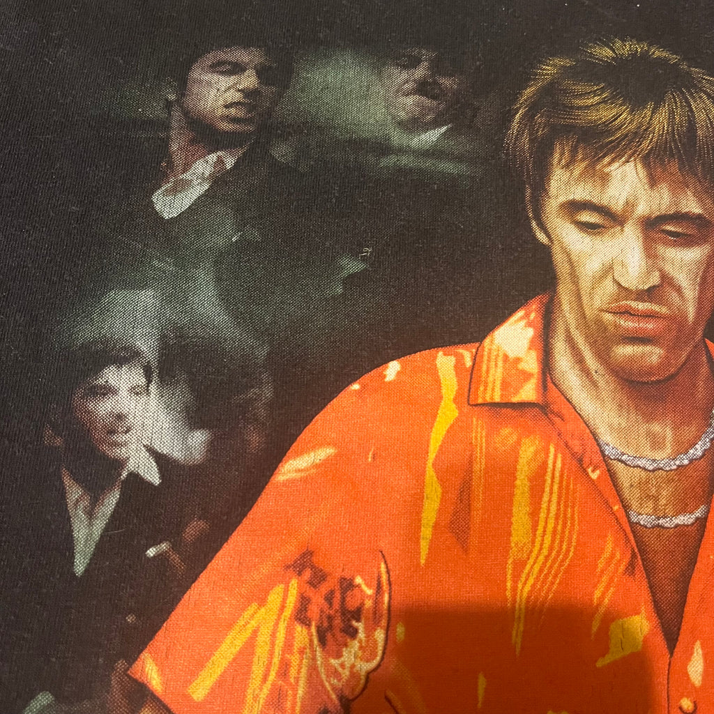 Rock Chang Early 00s Scarface T-shirt Koszulka Człowiek z blizną Al Pacino
