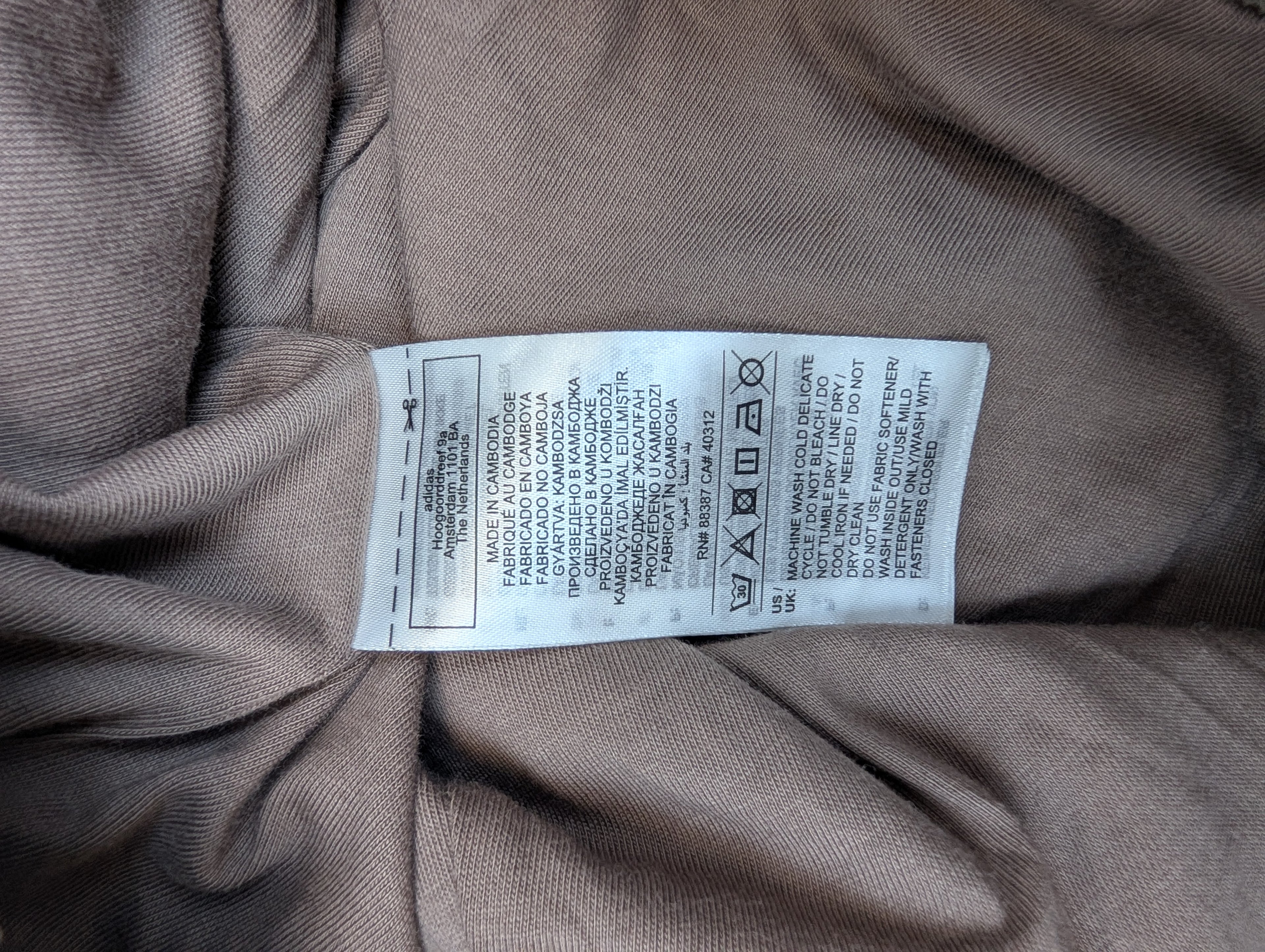 Brązowe Adidas Originals Tracksuit Pants Spodnie Dresowe Joggers Earth Tone
