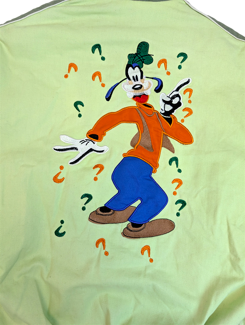 2004 Goofy x Daytona 500 NASCAR Bomber Jacket Kurtka Wyścigowa JH Designs