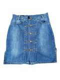 Lee Vintage 90s rozpinana spódnica jeansowa dżinsowa Mini Sexy