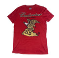 T-shirt Budweiser Big Print King Of Beers Vintage Oldschool Rock and Roll style