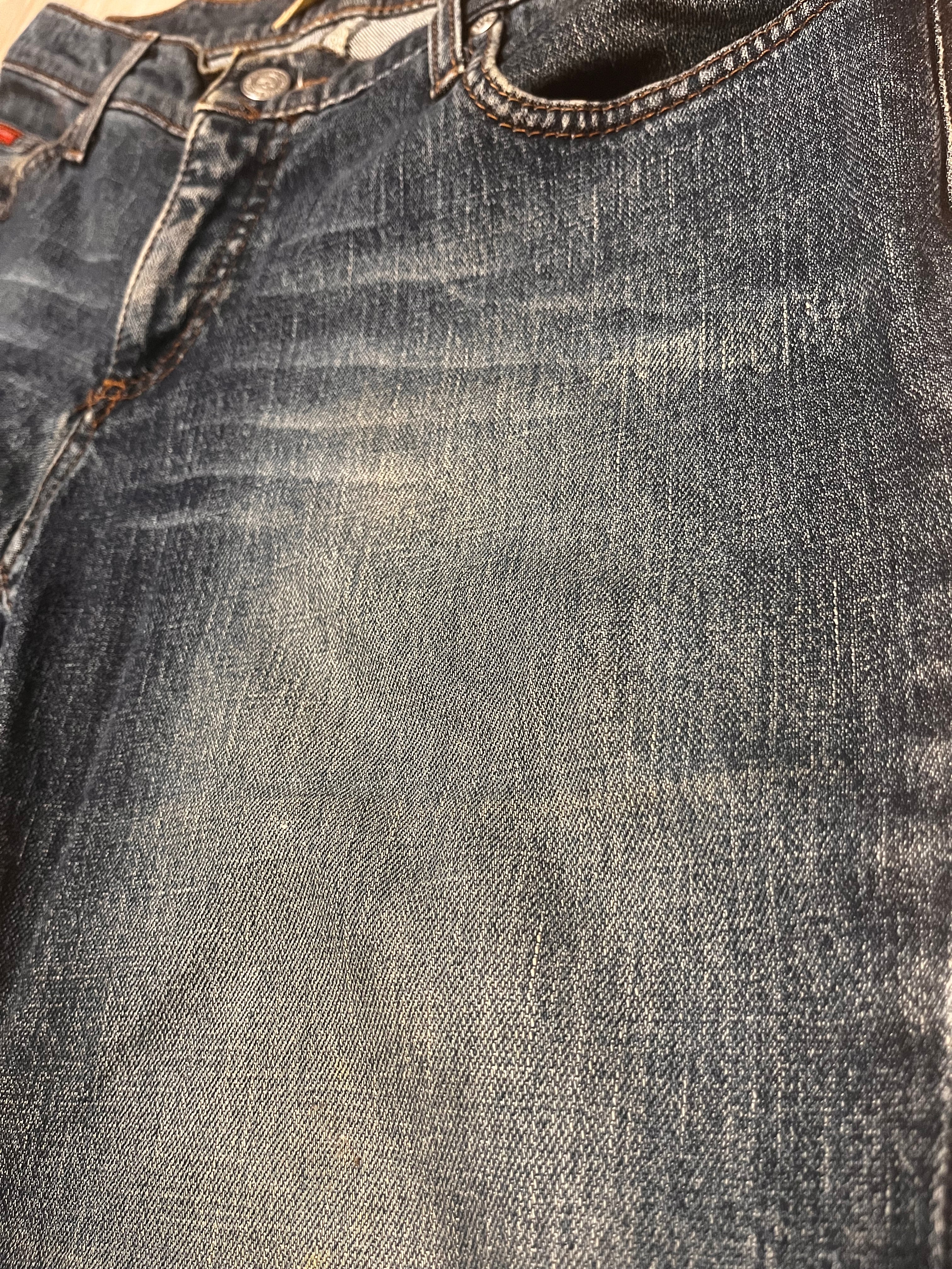 Lee Cooper Flare washed Jeans dzwony 90s style