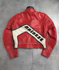 Rare 1980s Dainese Racing Leather Jacket Made in Italy Kenny Robert’s 1984 Bomber