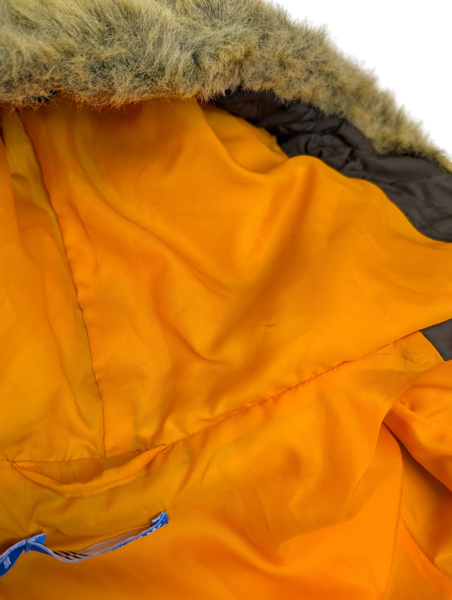 2006 Adidas Puffer Kurtka Puchowa z futerkiem na kapturze y2k