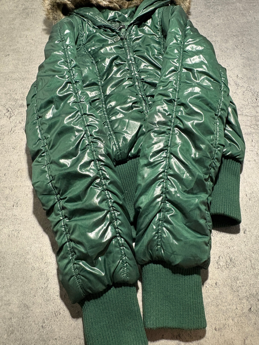 2000s Fur Jacket Futerko avant garde y2k