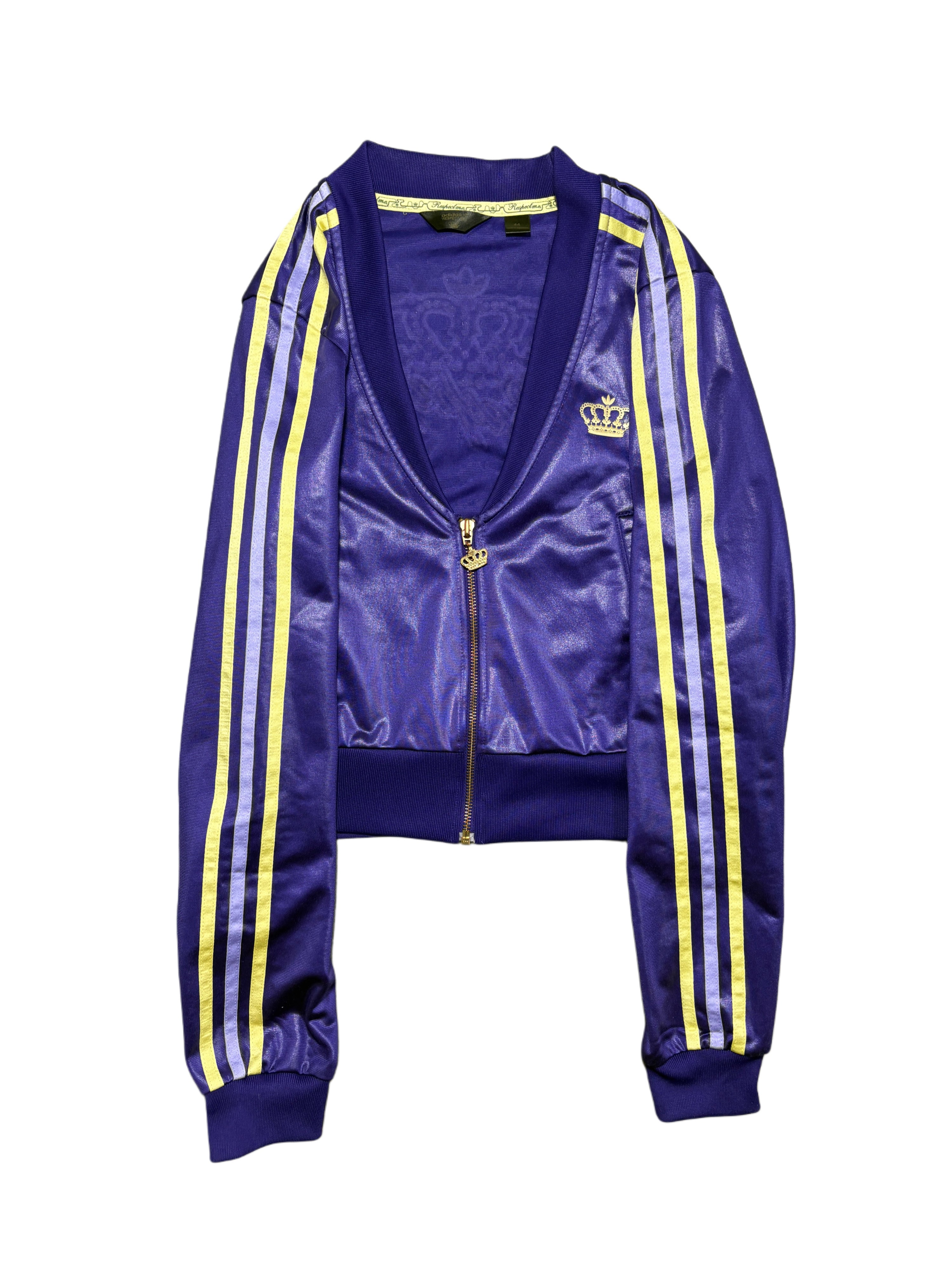 2000s Adidas x Missy Eliot set zip up hoodie + sweatpants szerokie spodnie bluza vintage rare y2k sexy