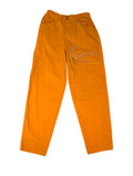 Karl Kani big logo 90s pomarańczowe spodnie jeansowe jeansy retro 00s y2k